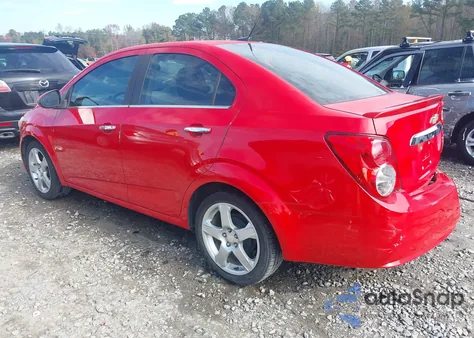 2013 Chevrolet Sonic Ltz Auto from USA, damaged, VIN 1G1JE5SB3D4186223
